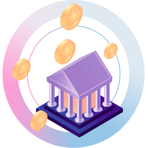 Business loan illustration showing financial growth